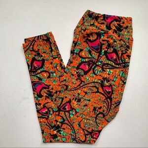 LuLaRoe Tall and Curvy Floral Leggings